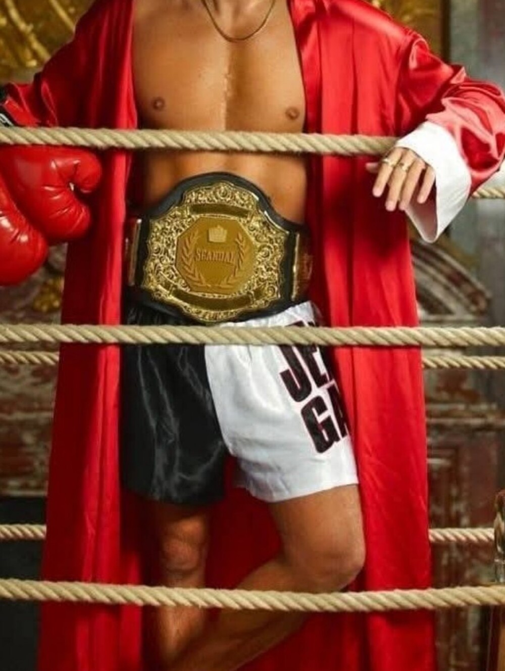 Jean Paul Gaultier boxing shorts Size Small